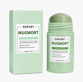 Baribt Mugwort Clean Clay Stick and packaging on a white background
