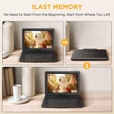 mlnshops Portable DVD Player with Large Screen - 15.6" HD Display