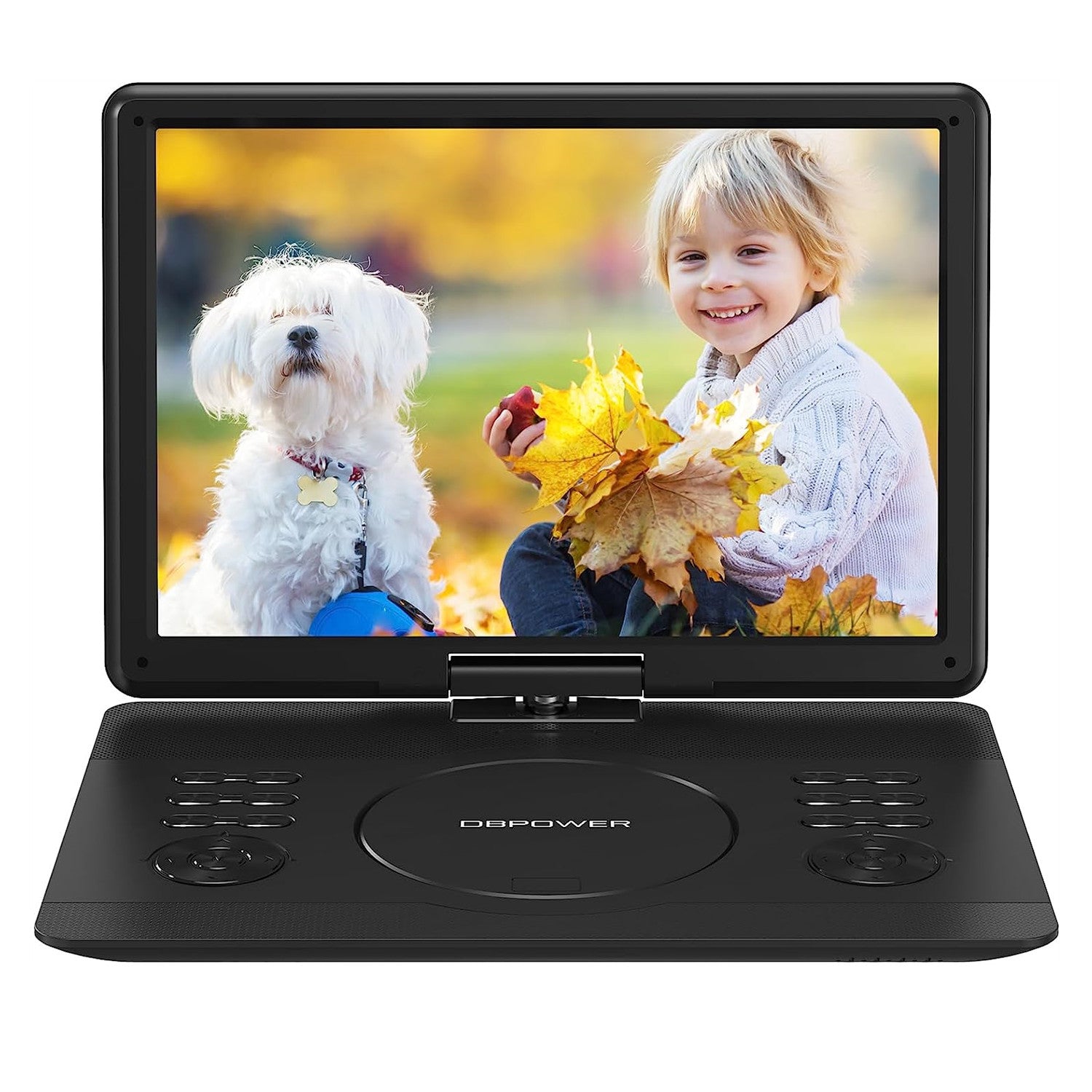 mlnshops Portable DVD Player with Large Screen - 15.6