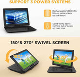 mlnshops Portable DVD Player with Large Screen - 15.6" HD Display