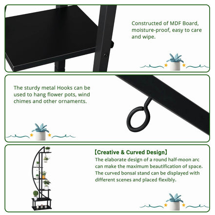 Decorative Indoor Outdoor Plant Holder Stand