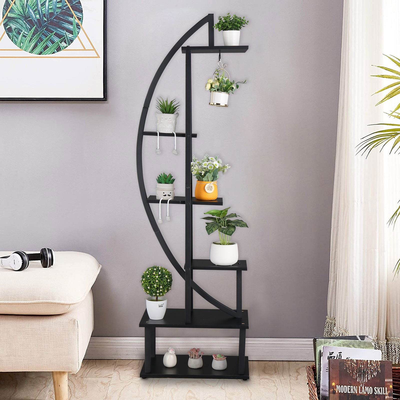 Decorative Indoor Outdoor Plant Holder Stand