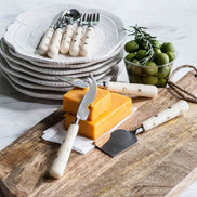 MLNshops Stainless Steel Cheese Knives Trio Set