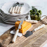 MLNshops Boxed Cutlery Set for Gifting - Elegant Polka Dot Handle