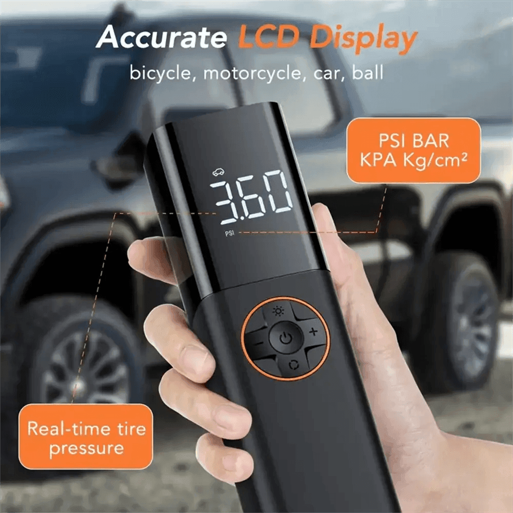 MLNshops Digital Car Tire Pump for Quick Inflation