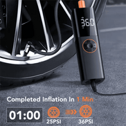 MLNshops Digital Car Tire Pump for Quick Inflation