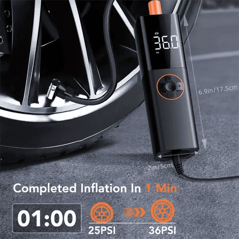MLNshops Digital Car Tire Pump for Quick Inflation Default Title