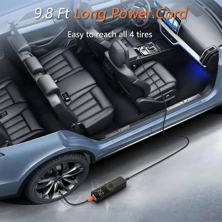 MLNshops Digital Car Tire Pump for Quick Inflation