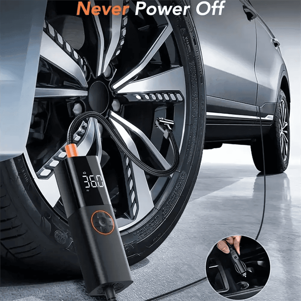 MLNshops Digital Car Tire Pump for Quick Inflation