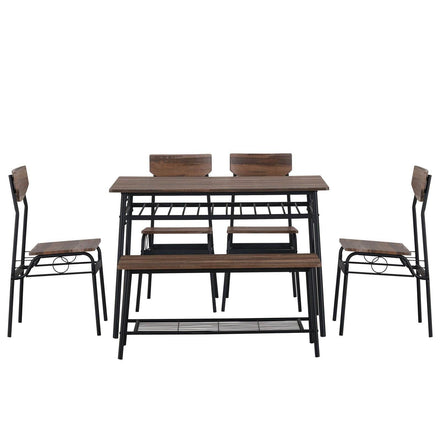 MLNshops Dining Room Table with Bench Set