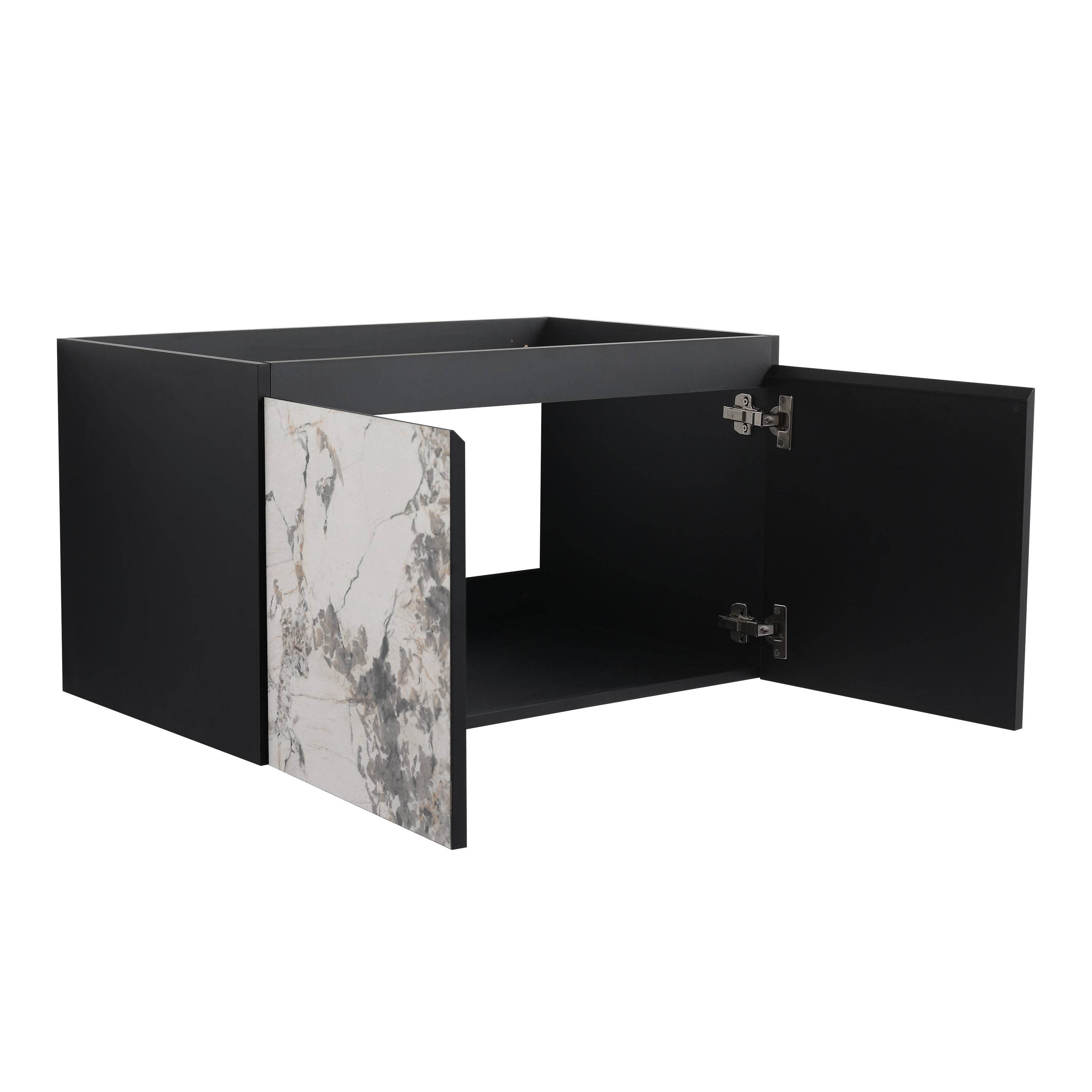 MLNshops Marble Design Door Panel for Bathroom Cabinets