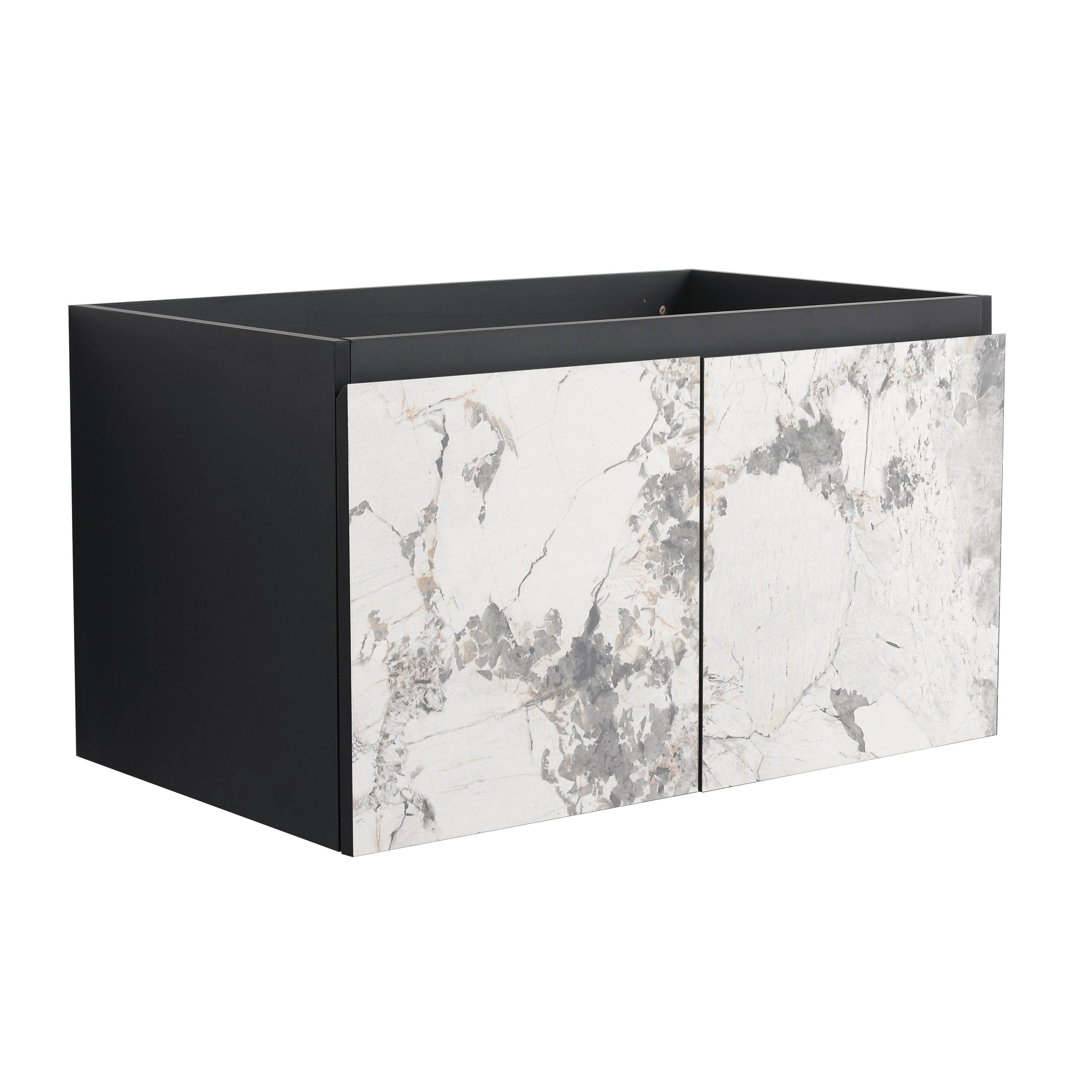 MLNshops Marble Design Door Panel for Bathroom Cabinets