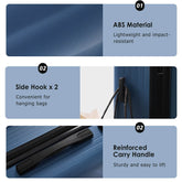 MLNshops Durable ABS Suitcase with TSA Lock Luggage Set