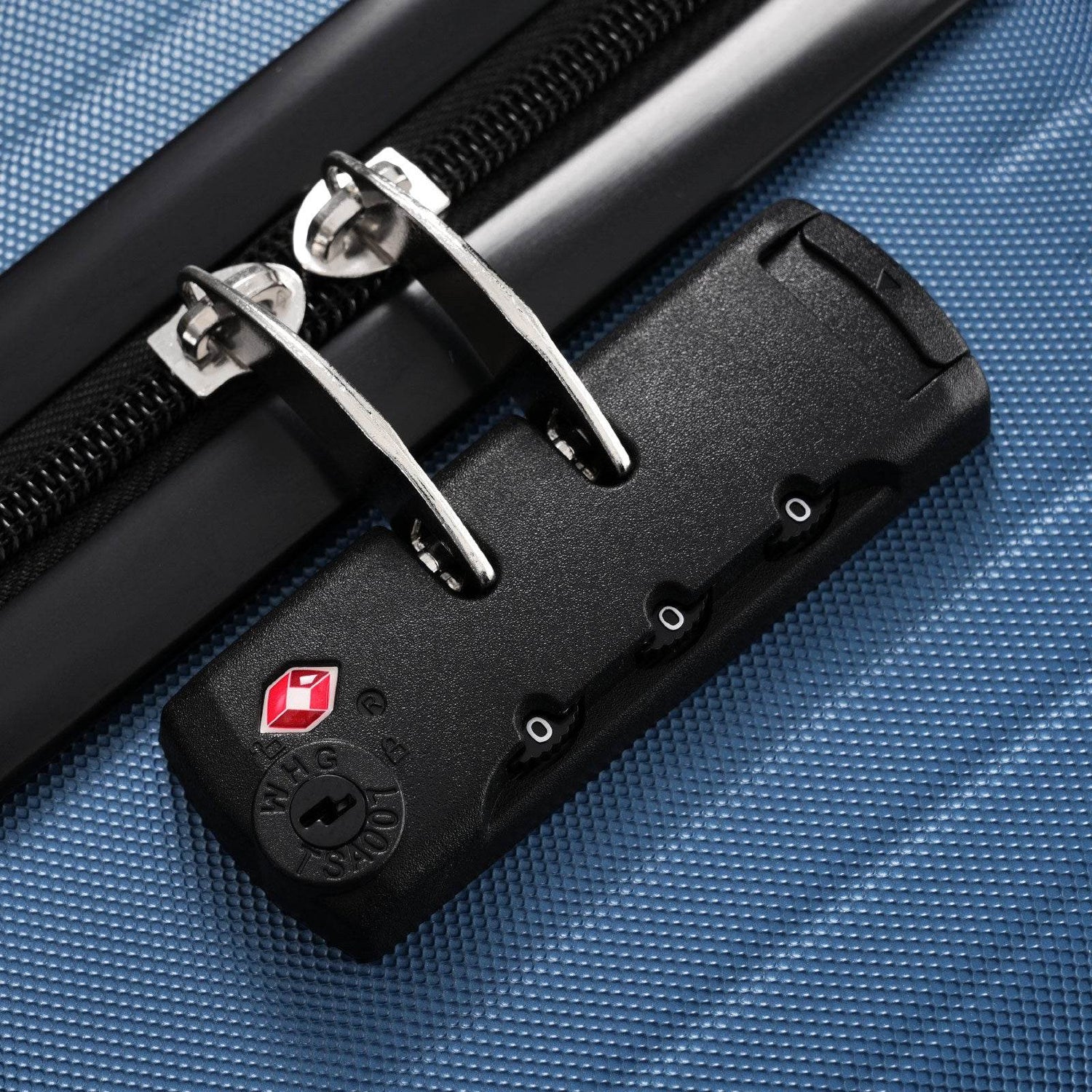 MLNshops Durable ABS Suitcase with TSA Lock Luggage Set