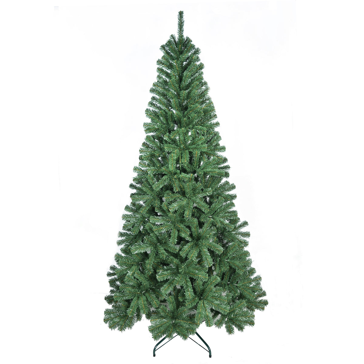 6 ft artificial Christmas tree on a white background