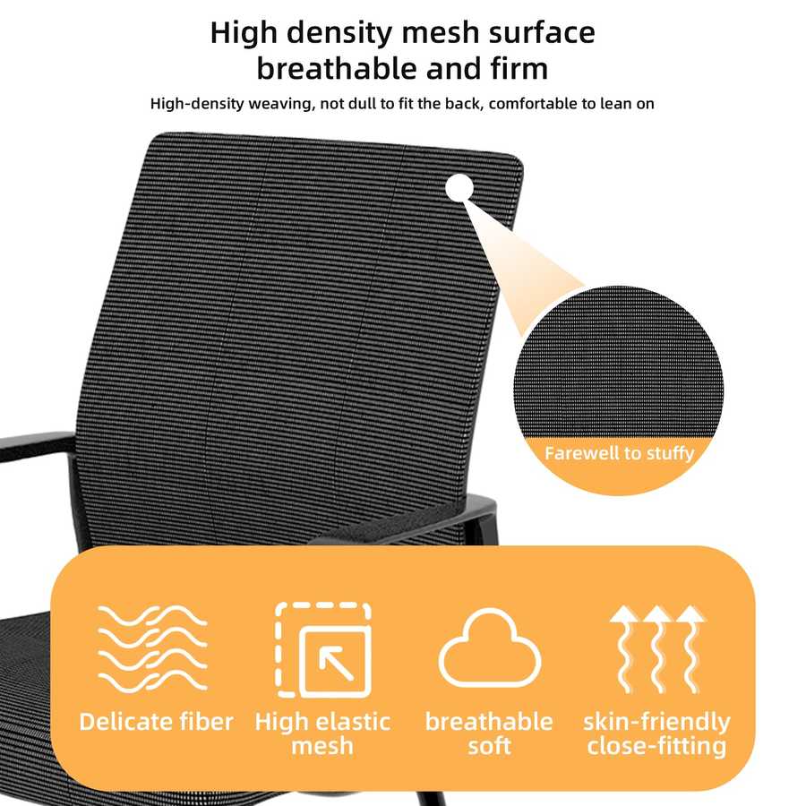 High-density mesh surface with text and icons on a white background