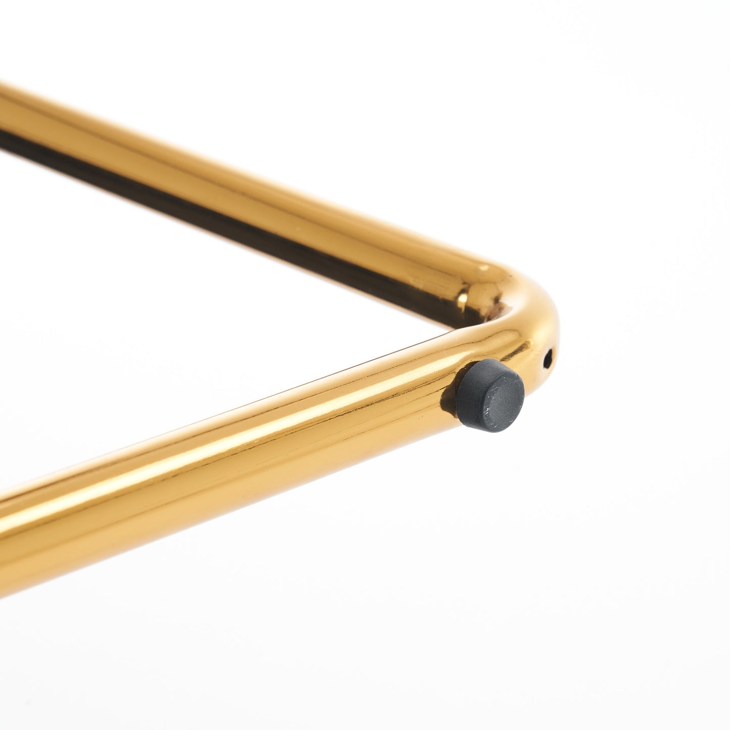 2 Chairs in 1 Box, Upholstered Hanging Armchair with Arm Pockets Metal frame, gold-plated craftsmanship, crushed foam cushions and skin-friendly woven fabric for living room and bedroom. Dark Gray