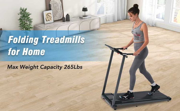 Folding Treadmill for Home Office with 2.5HP motor