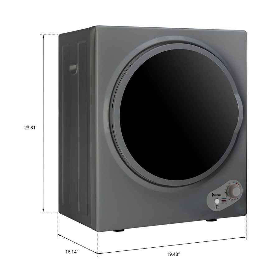 mlnshops Electric Clothes Dryer 120V Compact Design