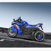 mlnshops Electric Motorcycle for Kids with LED Lights