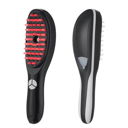 MLNshops Electric Scalp Massager Comb for Relaxation black