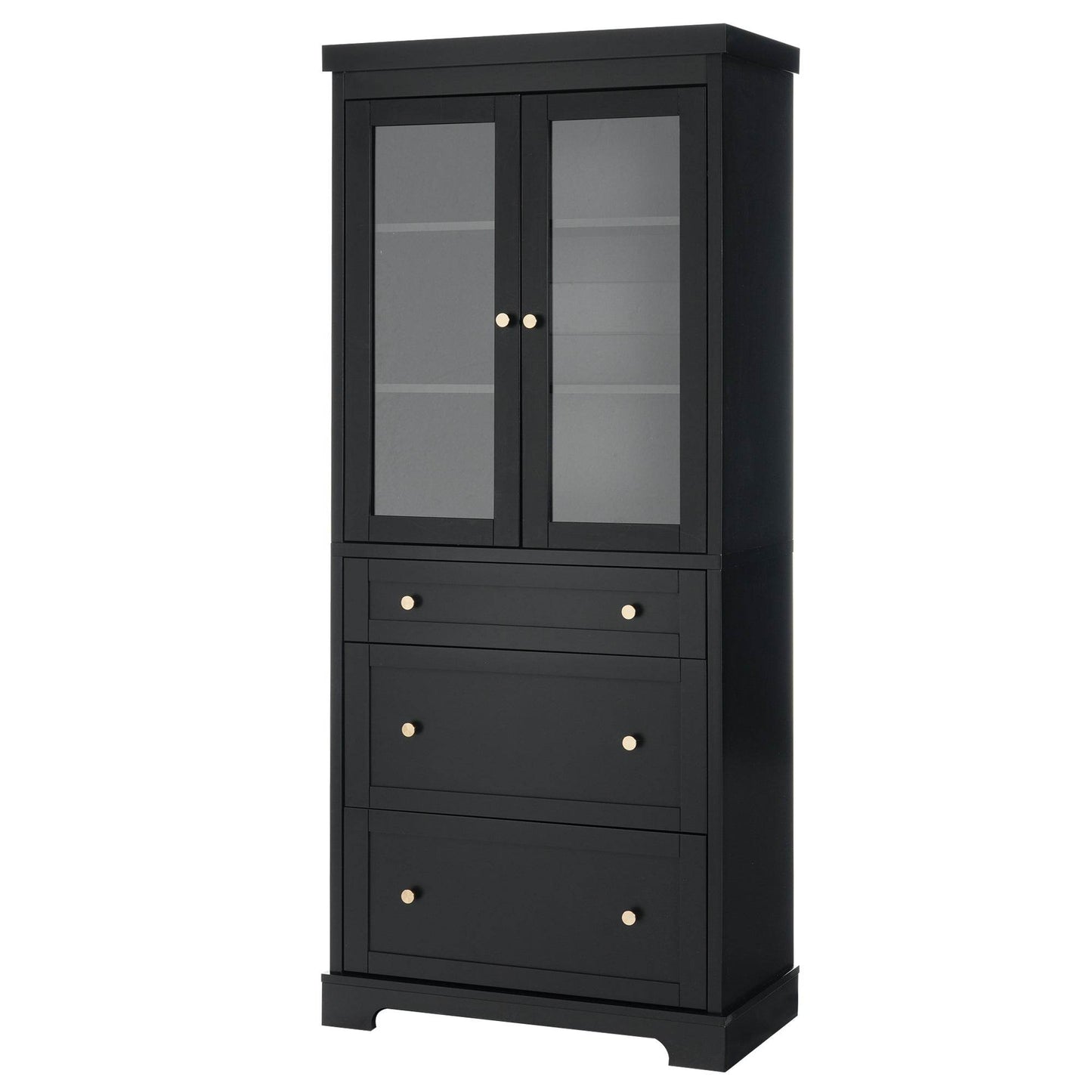 high bathroom cabinet with drawers and shelves MLNshops