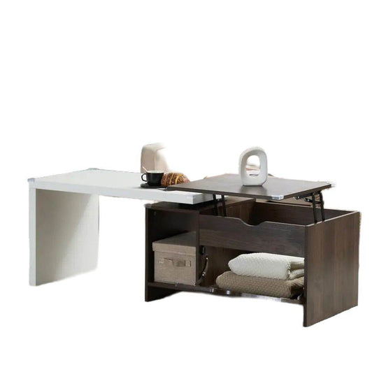 MLNshops Extendable Coffee Table with Storage Design