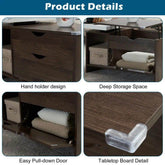 MLNshops Extendable Coffee Table with Storage Design