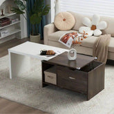 MLNshops Extendable Coffee Table with Storage Design