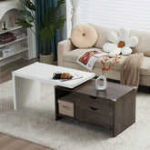 MLNshops Extendable Coffee Table with Storage Design