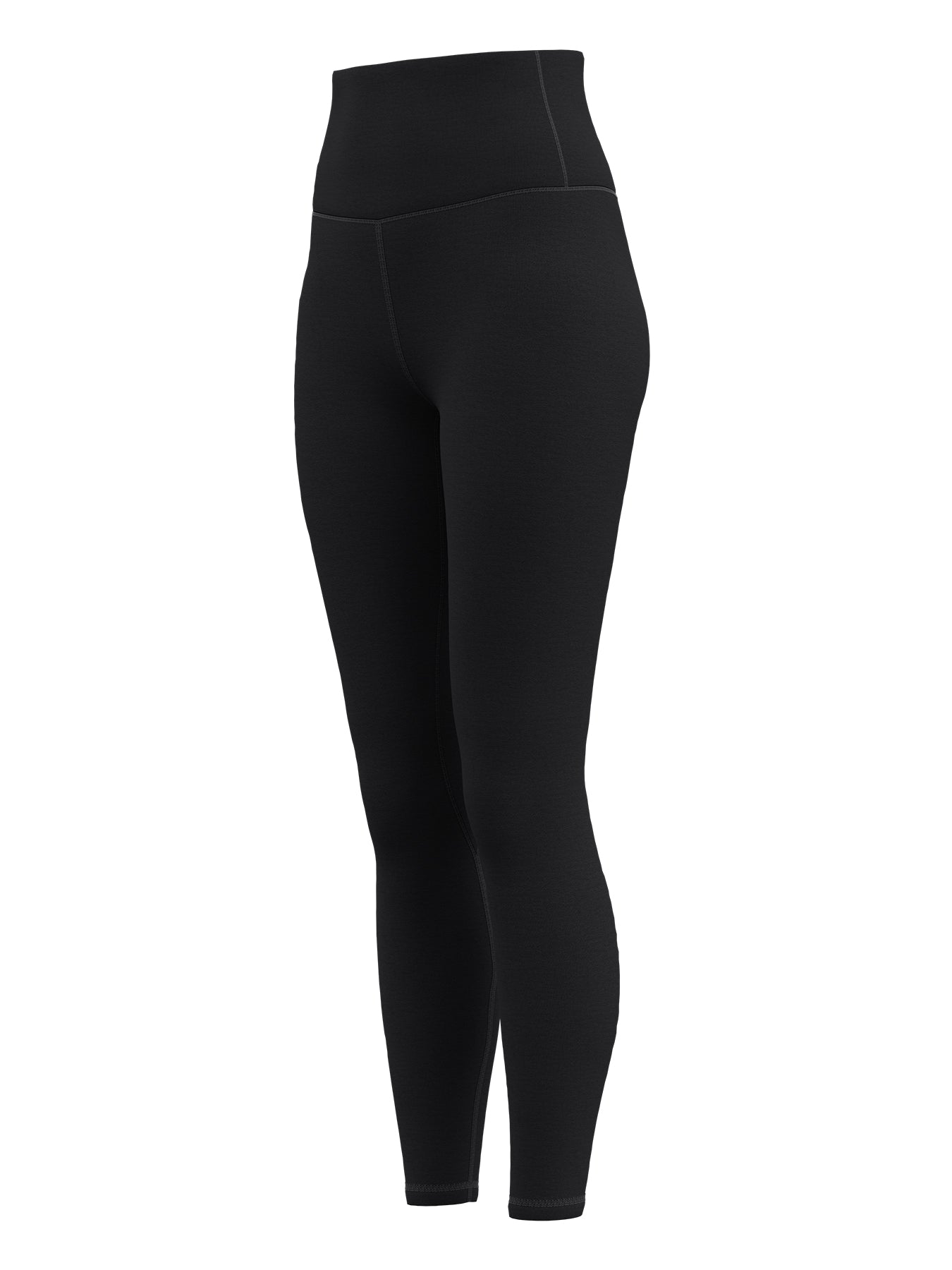 Product-only view of MLNshops MT20 Yoga Leggings in black, featuring high waist and sleek design for activewear performance.