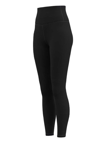Product-only view of MLNshops MT20 Yoga Leggings in black, featuring high waist and sleek design for activewear performance.