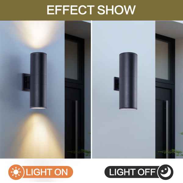 Modern Waterproof Outdoor Porch Light for Exteriors - view 5