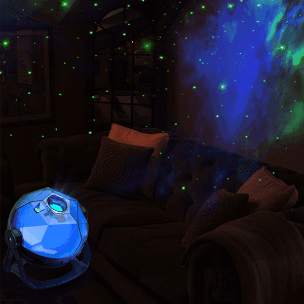 mlnshops Black Starry Sky galaxy projector lamp for bedroom