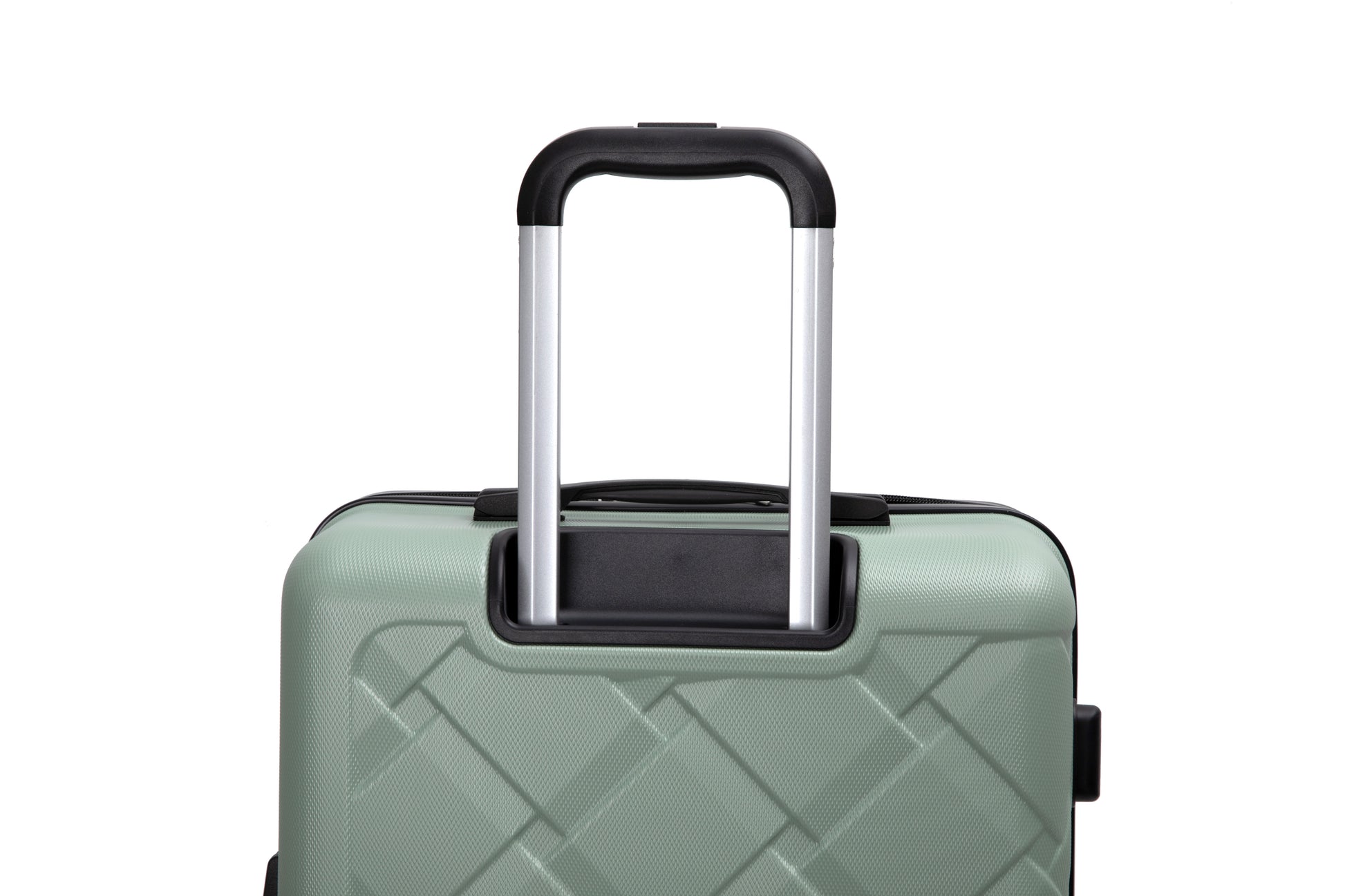 Hardshell Suitcase with Spinner Wheels ABS Luggage Sets Lightweight Durable Suitcase,8-Piece Set (20/24/28+portable handbag + 4 pieces storage bag set) , GREEN