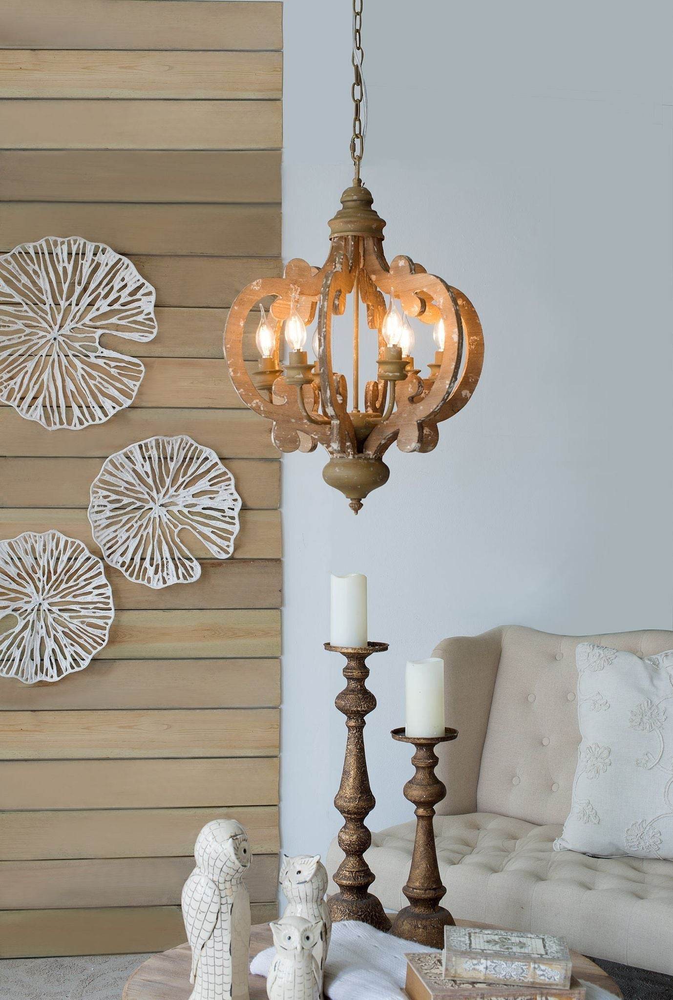 MLNshops Farmhouse Chandelier Lighting for Charming Decor