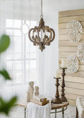 MLNshops Farmhouse Chandelier Lighting for Charming Decor