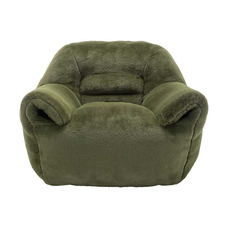 MLNshops Faux Fur Bean Bag Chair for Cozy Comfort