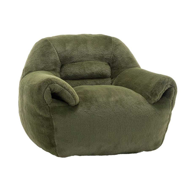 MLNshops Faux Fur Bean Bag Chair for Cozy Comfort