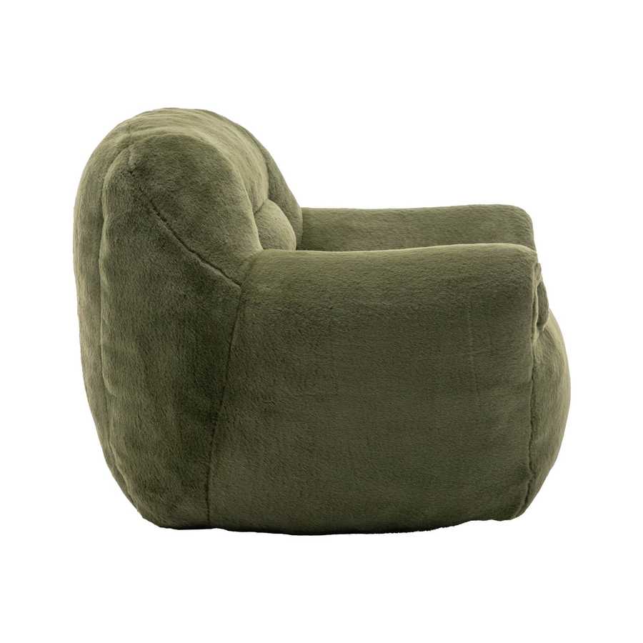 MLNshops Faux Fur Bean Bag Chair for Cozy Comfort