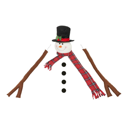 4ft Snowman Christmas Tree -Shaped Christmas Tree with Light