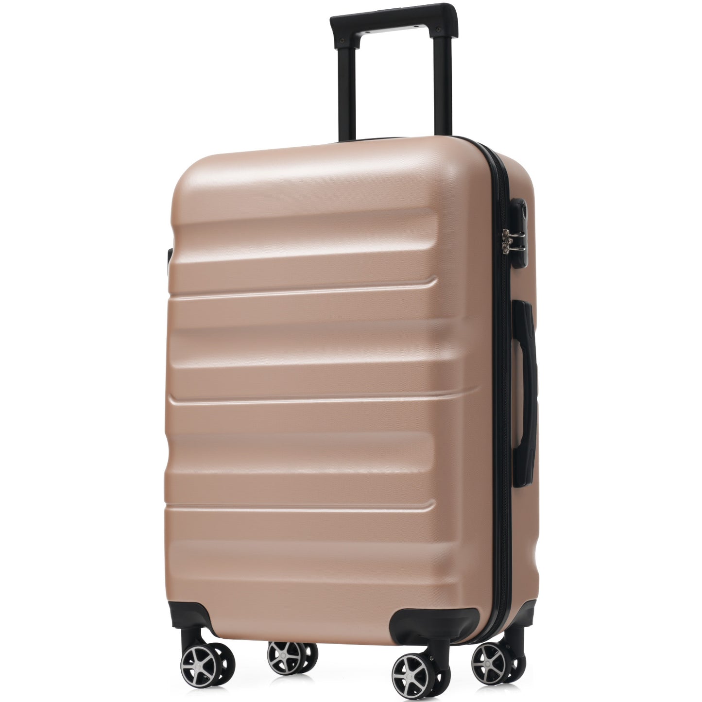 Hardshell ABS Luggage Set - Lightweight & Durable Suitcases with Dual Spinner Wheels, Carry-On & Check-In Sizes for Travel & Business