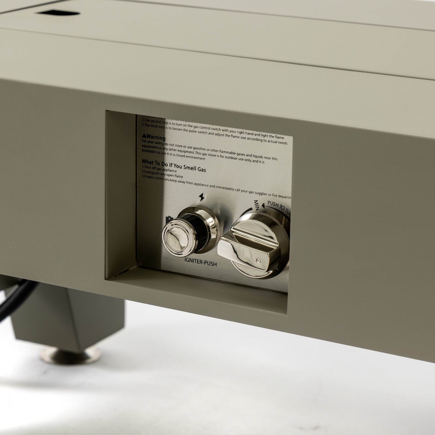 MLNshops 42 Inch Iron Fire Pit Table for Outdoor Heating