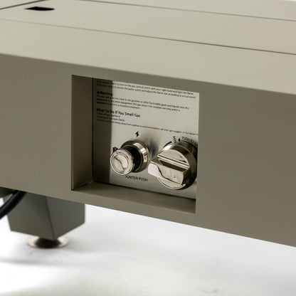 MLNshops 42 Inch Iron Fire Pit Table for Outdoor Heating