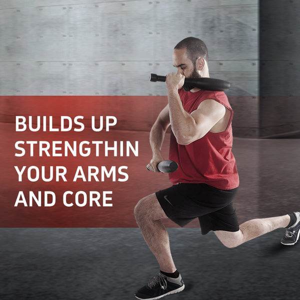 mlnshops 5LB steel club for strength training Hammer Bell