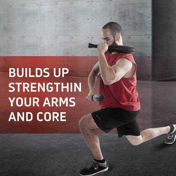 mlnshops 5LB steel club for strength training Hammer Bell