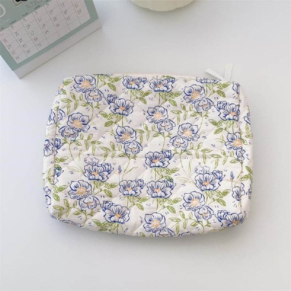 mlnshops Floral Cosmetic Bags Set - Makeup Organizer