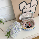 mlnshops Floral Cosmetic Bags Set - Makeup Organizer
