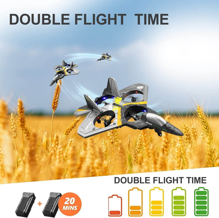 4DRC V17 Remote Foam RC Airplanes for Kids - Fun Flight