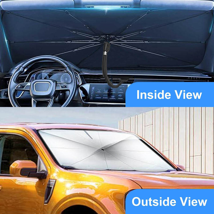 mlnshops Foldable Car Sun Shade Umbrella for UV Protection